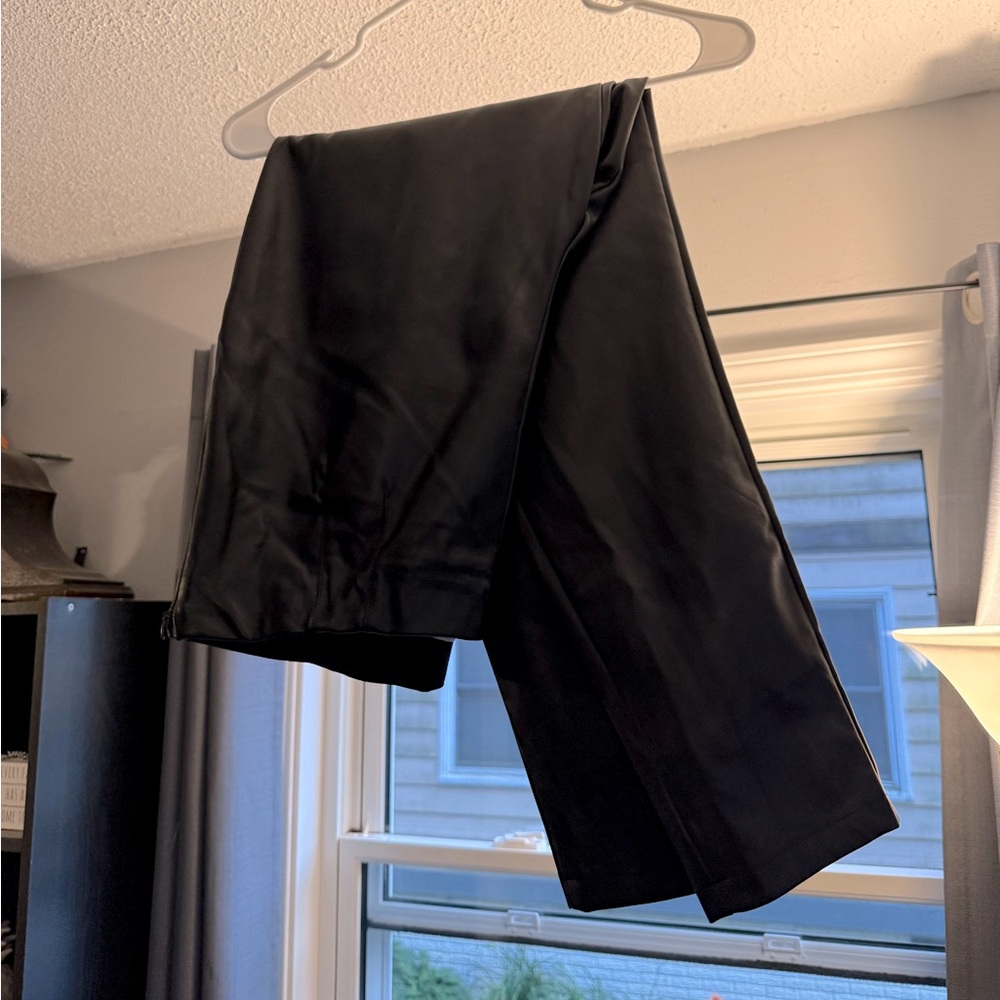Women’s pleather Black Pants